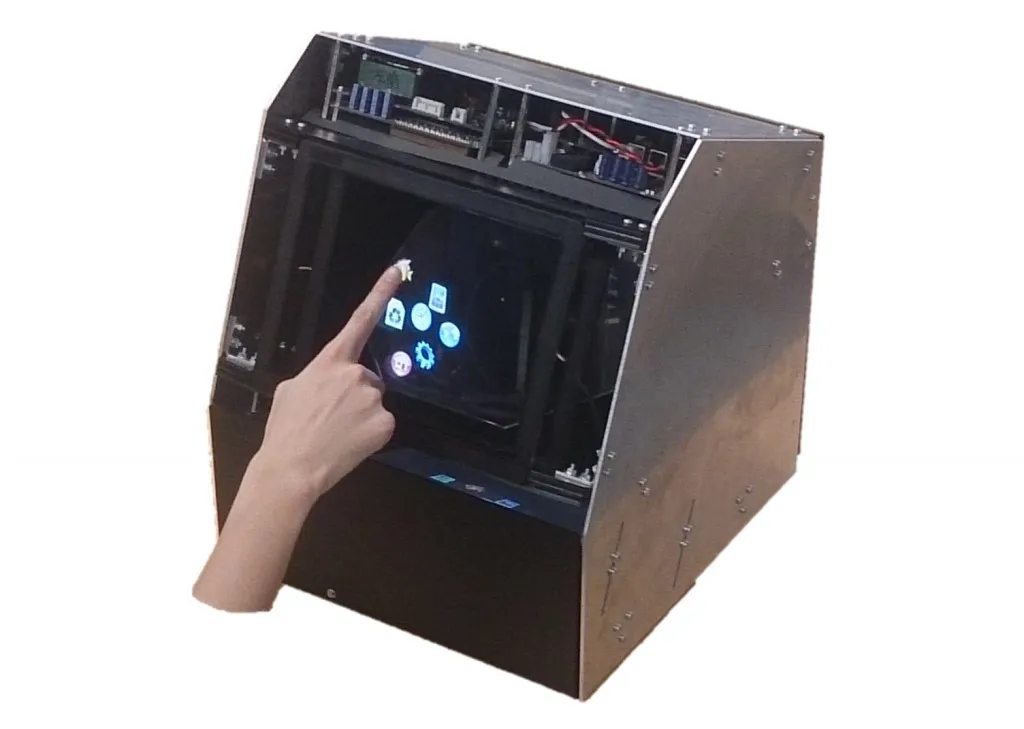 空中触覚タッチパネル