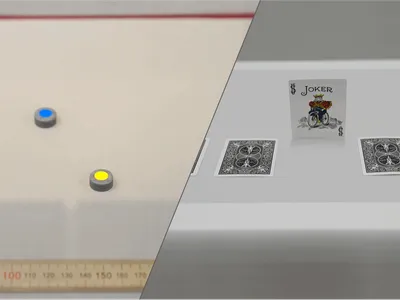 空中超音波によるメッシュ上での物体操作