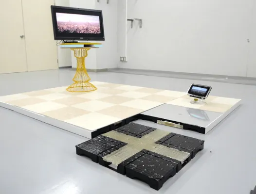 二次元通信タイル