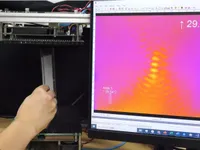 熱画像による空中超音波の２次元計測